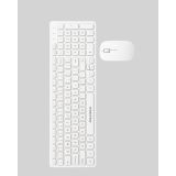 USB Alıcılı Kablosuz Klavye Mouse - Geniş Uyumluluk Sessiz Tuşlar
