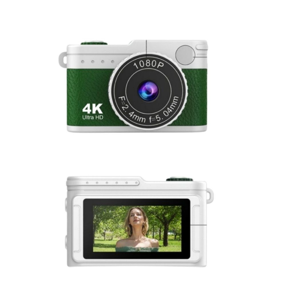 Mini 4K Ultra HD Dijital Kamera 1080P Video IPS Ekran Cep Boy Taşınabi