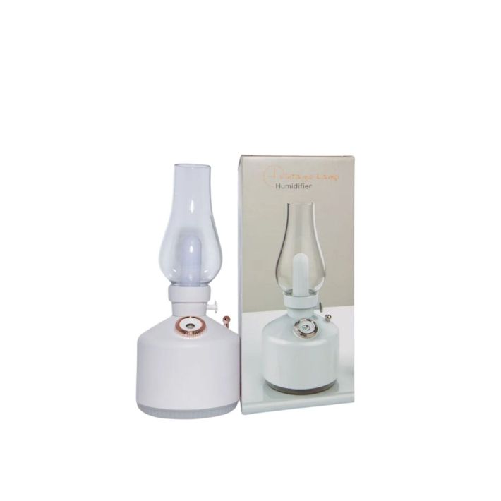 280 ml Retro Tasarım LED Işıklı USB Nemlendirici Aroma Difüzör