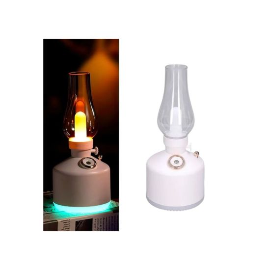 USB Şarjlı Gaz Lambası Modeli Nano Mist Aromaterapi Nemlendirici 280 m