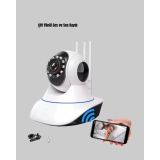 Full HD Akıllı IP Kamera – Gece Görüşlü Hareket Sensörlü Çift Yönlü Se