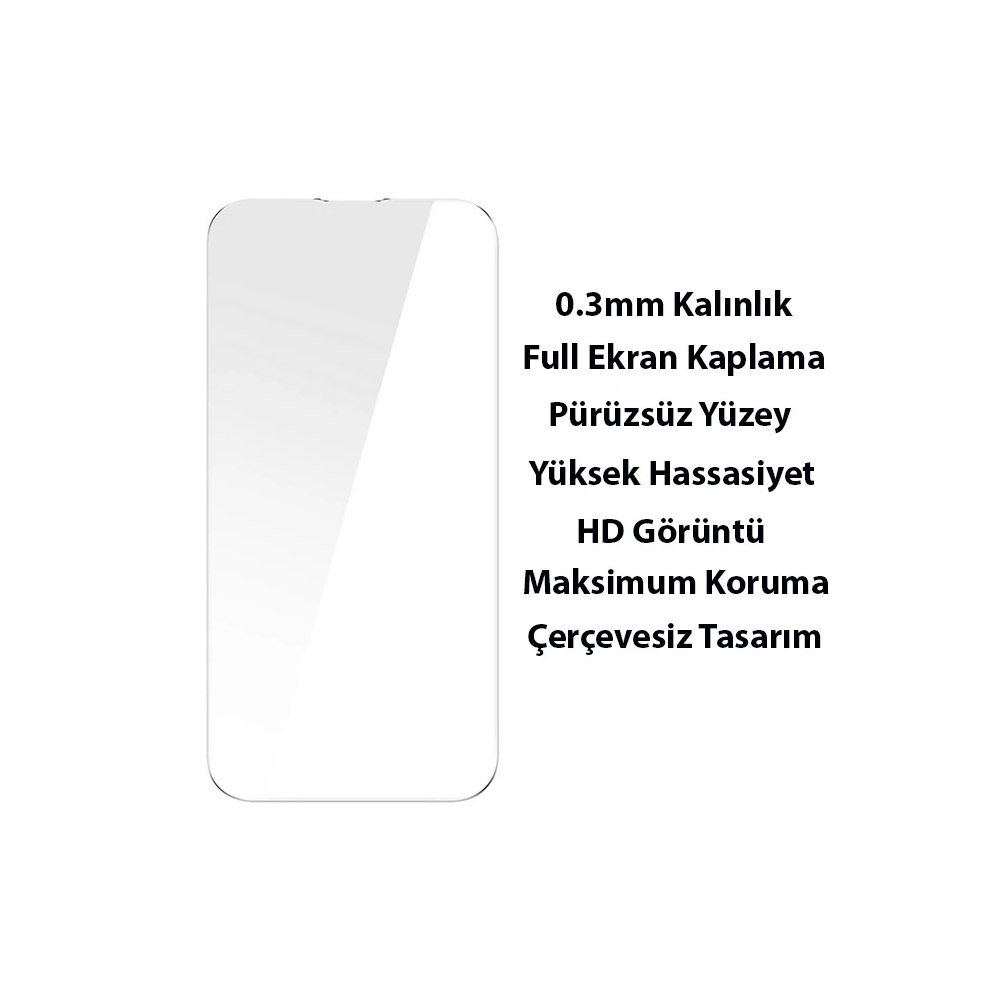 Baseus iPhone 15 Pro Max Crystal Serisi Manyetik Magsafe Silikon Kılıf