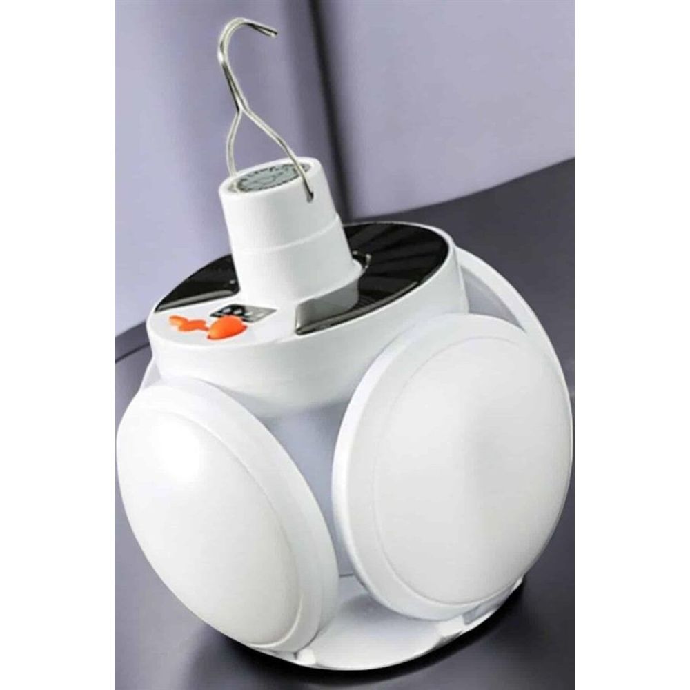 360 Derece Katlanabilir Solar LED Aydınlatma Çadır Lambası