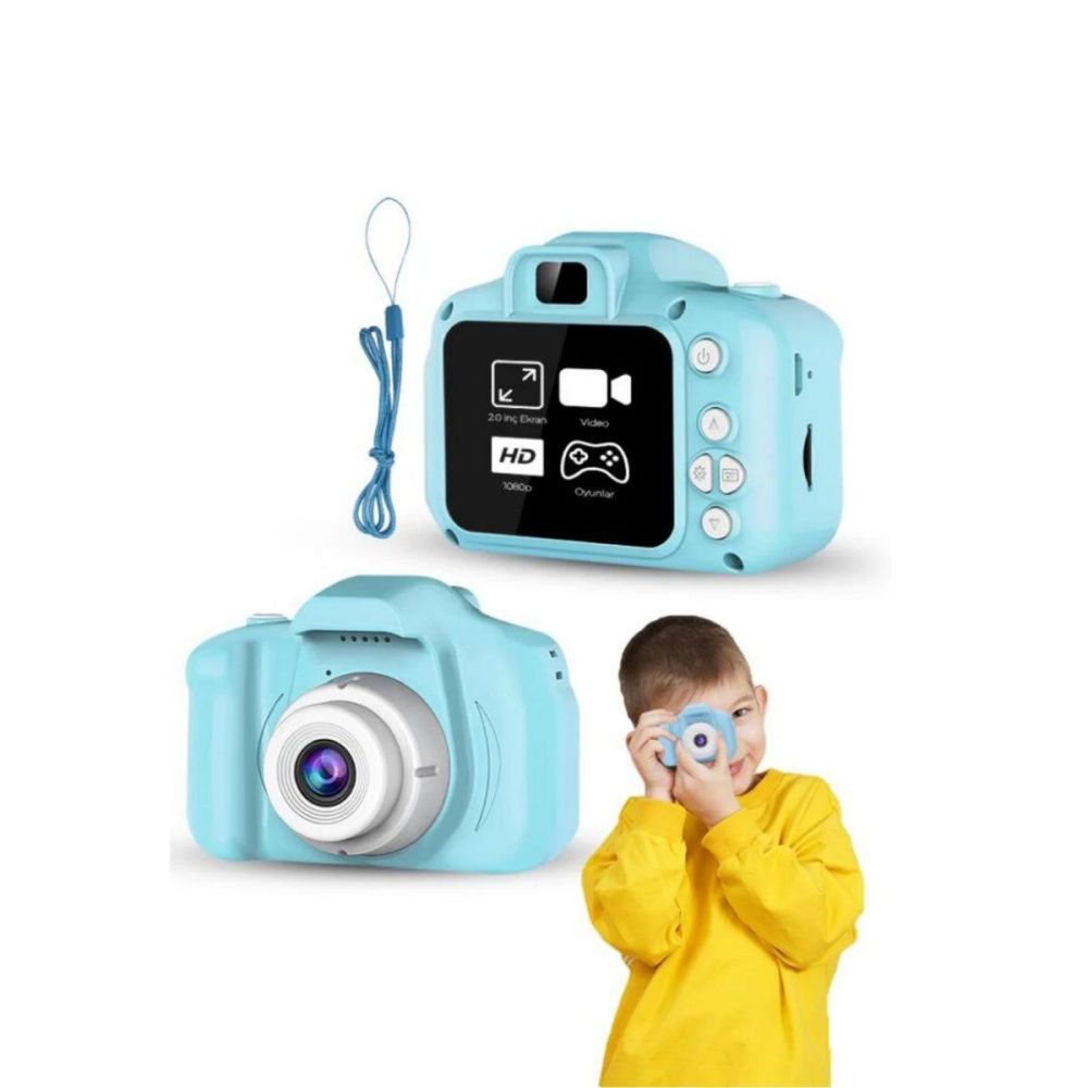 HD Mini Dijital Kamera Video ve Fotoğraf Çekim Özellikli Şarjlı Taşına