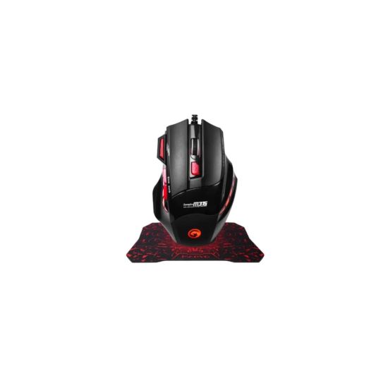 Işıklı Oyuncu Mouse ve Mousepad Seti Ergonomik Tasarım ve RGB Aydınlat