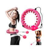 Evde Spor İçin Akıllı Hula Hoop Çemberi Bel İnceltici Mor