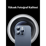 Baseus iPhone 15/15 Plus için Sapphire Serisi HD Cam Kamera Koruyucu