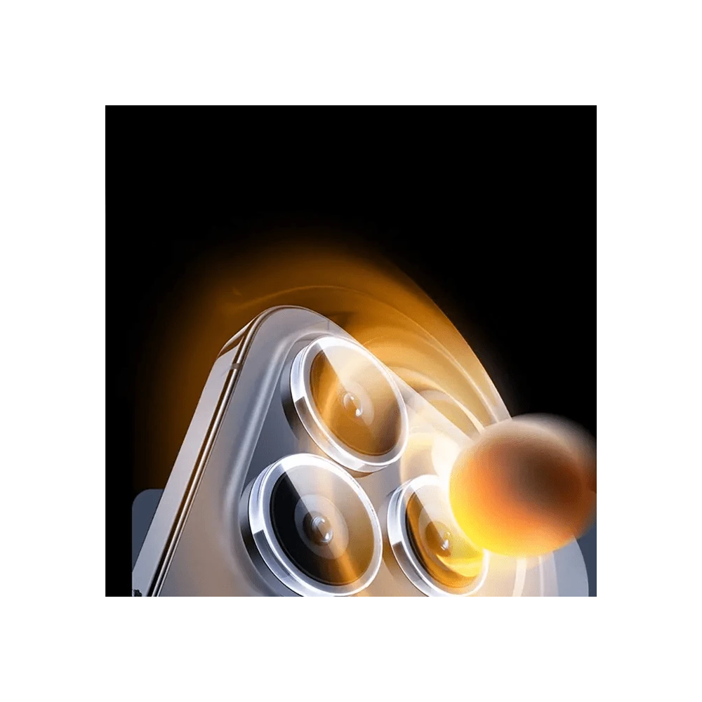 Baseus iPhone 15 Pro/15 Pro Max için Sapphire Serisi HD Cam Kamera Kor