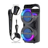 RGB Işıklı Bluetooth Hoparlör Kablosuz Taşınabilir Stereo Speaker
