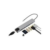 Çok Fonksiyonlu Type C Hub USB HDMI Ethernet Kart Okuyucu