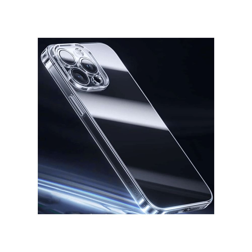 Baseus iPhone 15 Pro Corning Serisi Silikon Kılıf + Tempered Ekran Kor