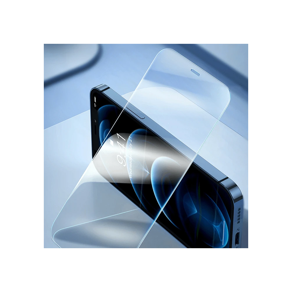 Baseus iPhone 15 Pro Corning Serisi Silikon Kılıf + Tempered Ekran Kor