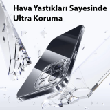 Baseus iPhone 15 Pro Corning Serisi Silikon Kılıf + Tempered Ekran Kor