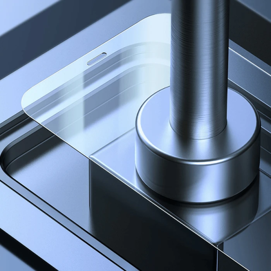 Baseus iPhone 15 Pro Corning Serisi Silikon Kılıf + Tempered Ekran Kor