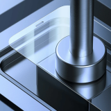 Baseus iPhone 15 Pro Corning Serisi Silikon Kılıf + Tempered Ekran Kor