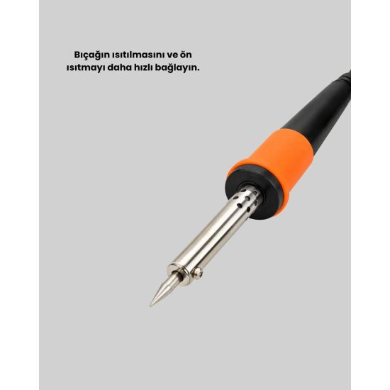 Güvenli Kullanım Sağlayan Isı Yalıtımlı Lehimleme Kalemi