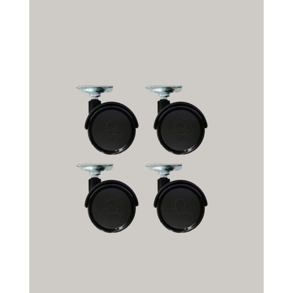 Kilitsiz Mini Tekerlek Ayak 4 cm 4’lü Set Kolay Montaj