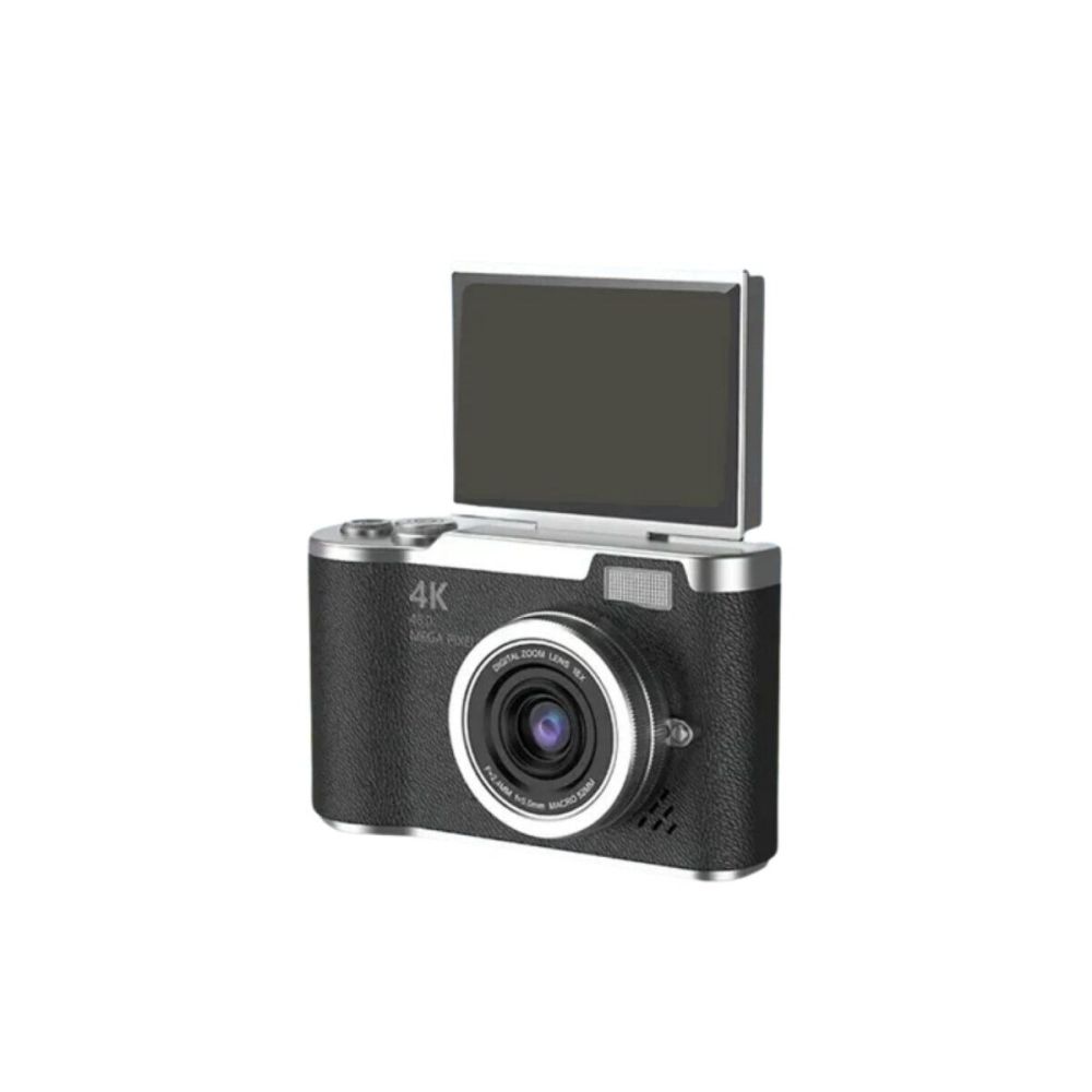 Dijital Kamera 18x Zoom Flip Ekran Uzun Pil Ömrü
