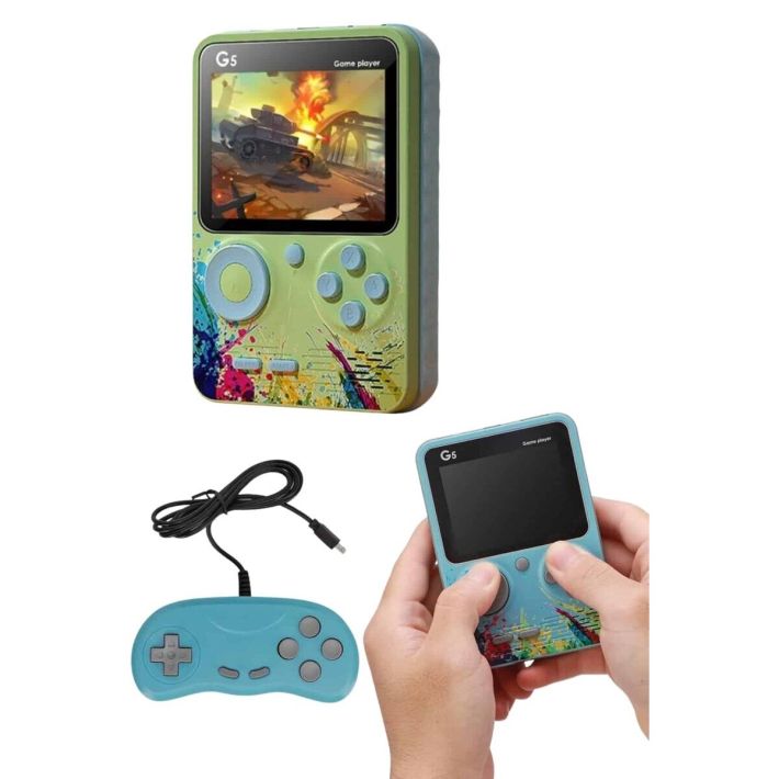 3.5 İnç Klasik Retro LCD Ekran 500 Oyunlu Oyun Konsolu Taşınabilir