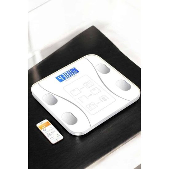 Tartı Baskül Dijital Elektronik Tartı Vücut Analiz Wifi Akıllı Yağ Ölç