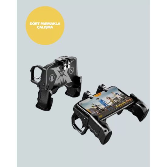 Gerçekçi Oyun Deneyimi Sunan Dört Parmak Mobil Gamepad