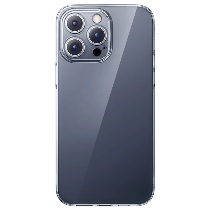 Baseus iPhone 15 Pro Max Lucent Serisi Ultra İnce Transparan Kılıf