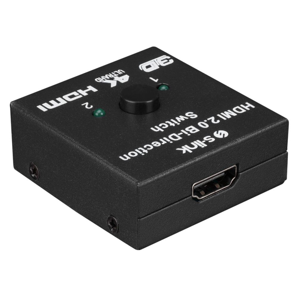 S-link SL-LU613 2 Port HDMI Çift Yönlü Switch ve Splitter