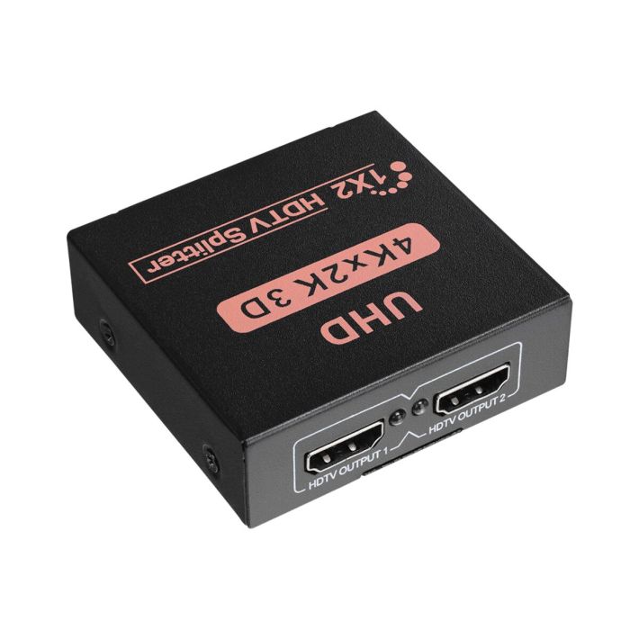 HYTECH HY-LU2 2xHDMI 2K-4K Monitör Çoklayıcı (1PC-2Monitör)