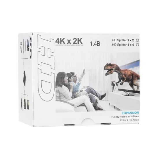 HYTECH HY-LU2 2xHDMI 2K-4K Monitör Çoklayıcı (1PC-2Monitör)
