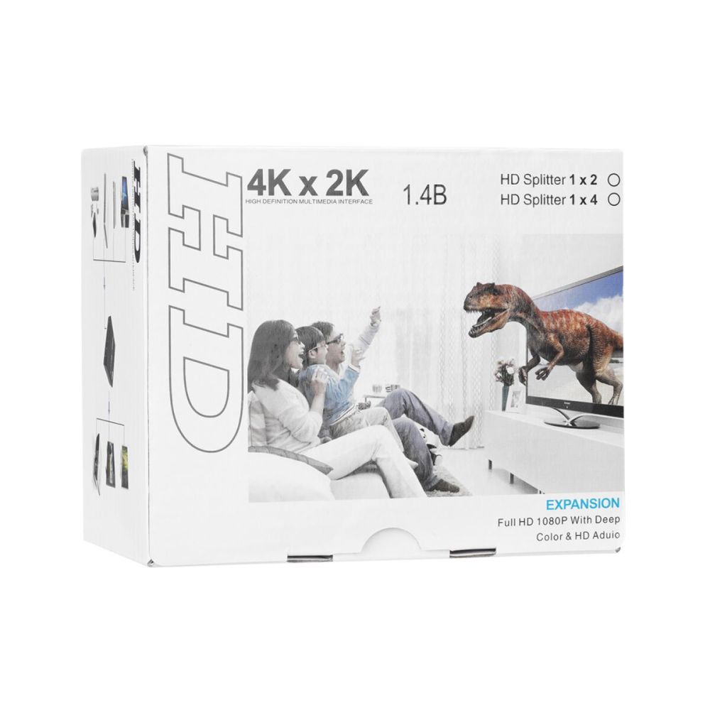 HYTECH HY-LU2 2xHDMI 2K-4K Monitör Çoklayıcı (1PC-2Monitör)