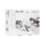 HYTECH HY-LU2 2xHDMI 2K-4K Monitör Çoklayıcı (1PC-2Monitör)