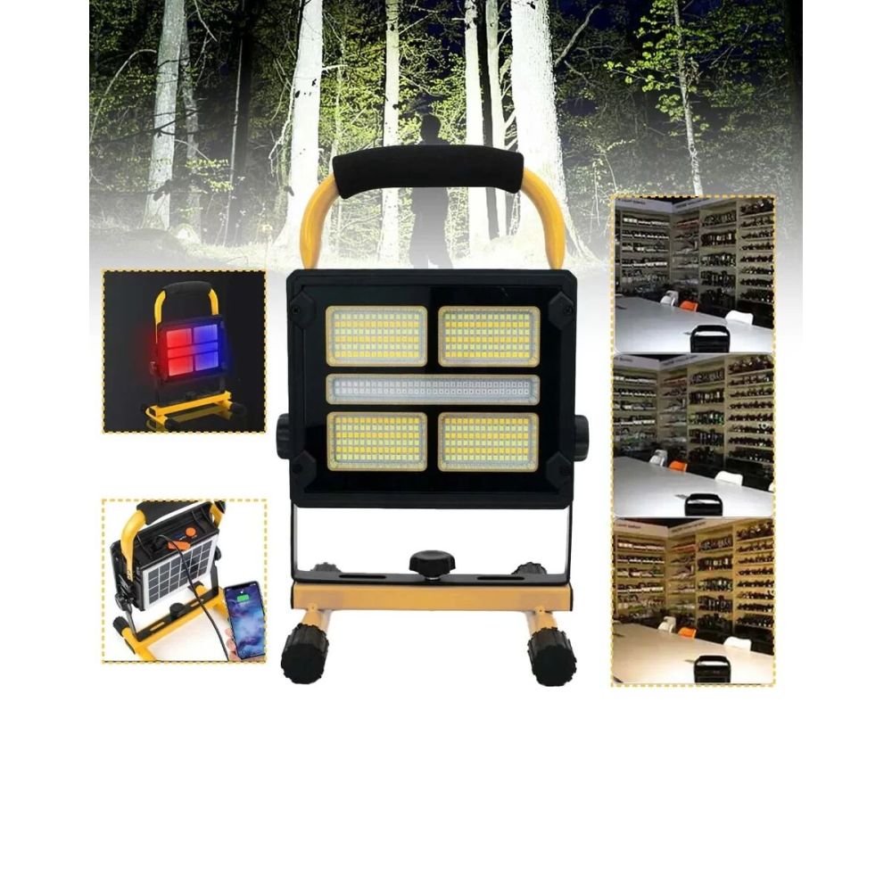 Taşınabilir Solar Şarjlı LED Kamp Feneri 400 LED Süper Parlak Çok Fonk