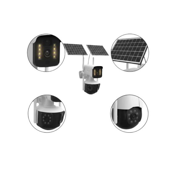 Güneş Enerjili Çiftlik Kamerası 9MP 4G SIM Kartlı Solar Güvenlik Kamer