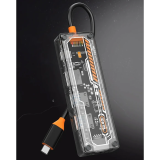 ALLY 6in1 Type-c To USB3.0 + USB2.0 + Type-c PD 100W + HDMI + VGA + 3.