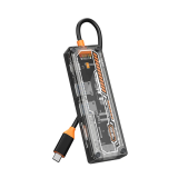 ALLY 6in1 Type-c To USB3.0 + USB2.0 + Type-c PD 100W + SD + TF + HDMI 