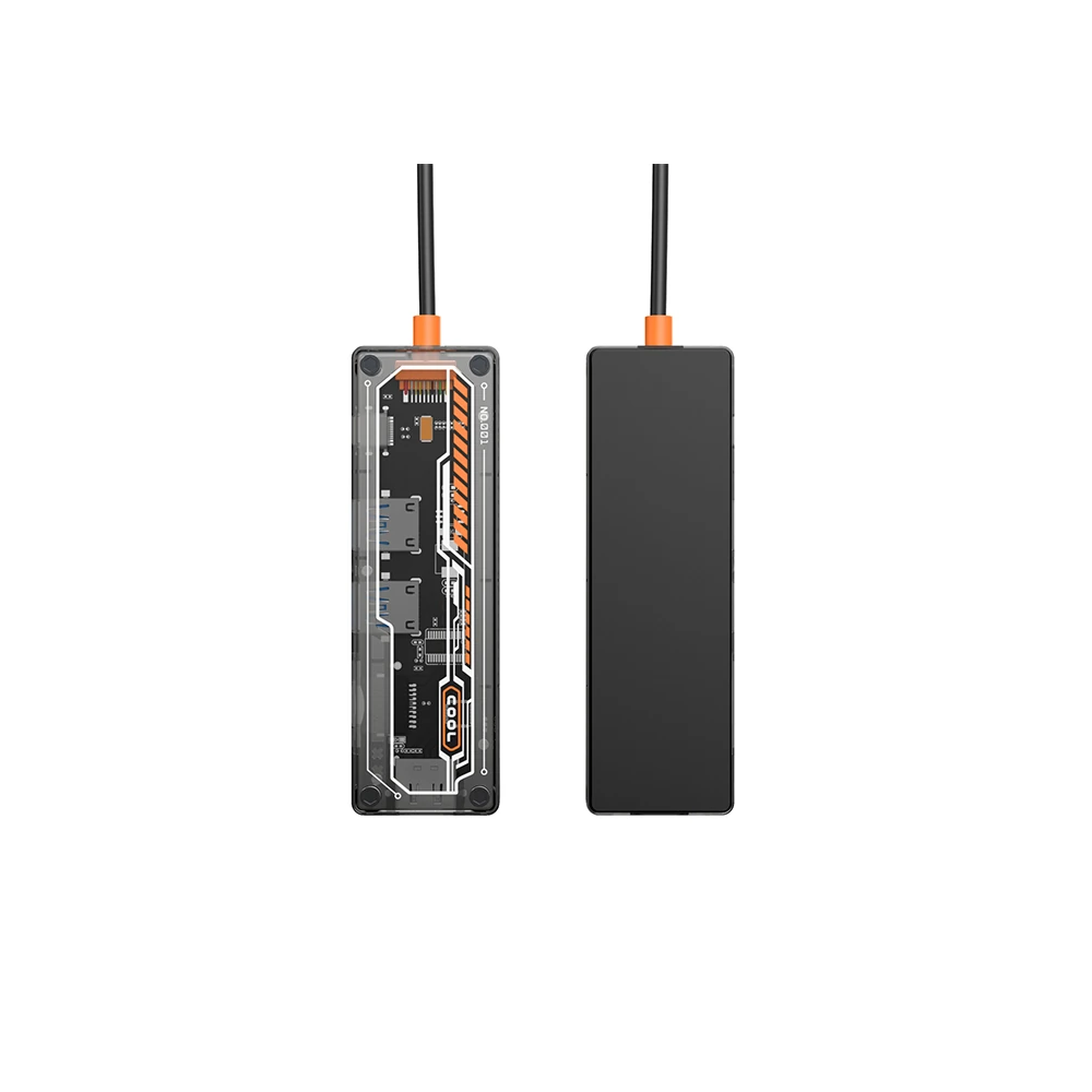 ALLY 6in1 Type-c To USB3.0 + USB2.0 + Type-c PD 100W + SD + TF + HDMI 
