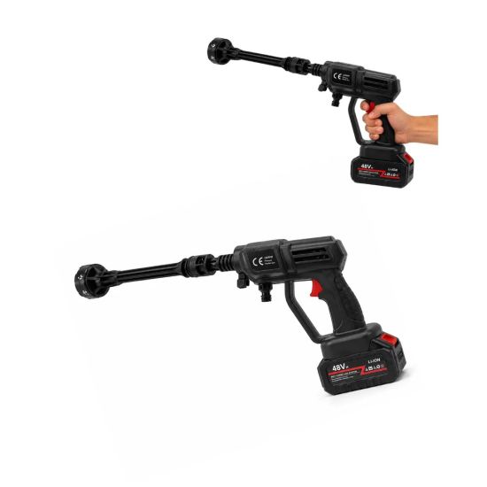 Kablosuz Oto Yıkama Cihazı Basınçlı Su Makinesi Şarjlı Temizlik Seti