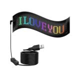 RGB Kayan Yazı LED Panel Telefon Kontrollü Animasyonlu Akıllı Ekran
