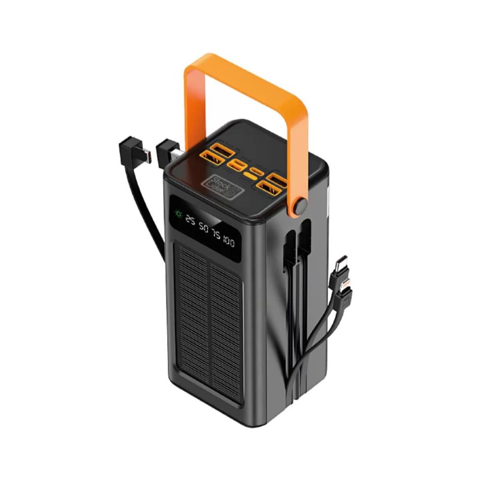 Güneş Enerjili Taşınabilir Powerbank Yüksek Kapasiteli Hızlı Şarj Özel