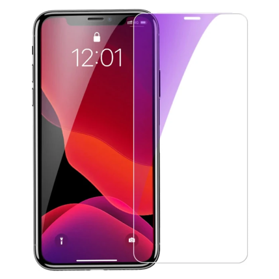 Baseus İPhone 11 Pro- X-XS 0.15mm Full Tempered AntiBlue Light Ekran K