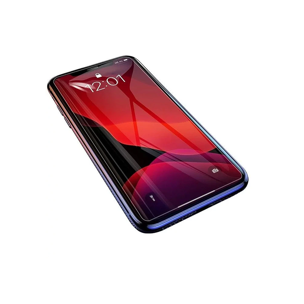 Baseus İPhone 11 Pro- X-XS 0.15mm Full Tempered AntiBlue Light Ekran K