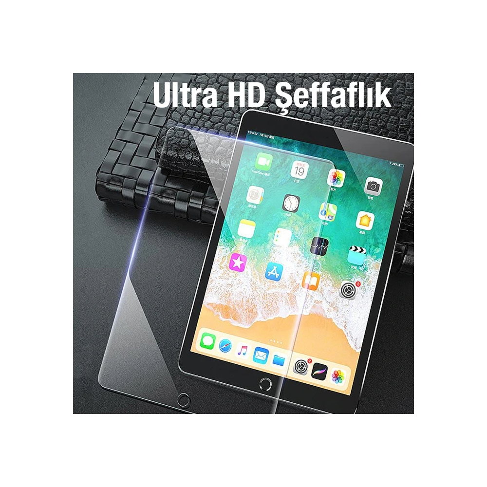 ALLY iPad 9.7 Tempered Kırılmaz Cam Ekran Koruyucu