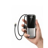 LED Ekranlı Süper Fast Charge Özellikli Mini Powerbank