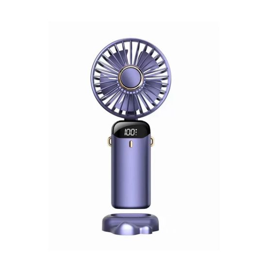 5 Kademeli Güçlü Üfleme Kapasiteli Taşınabilir Mini Fan