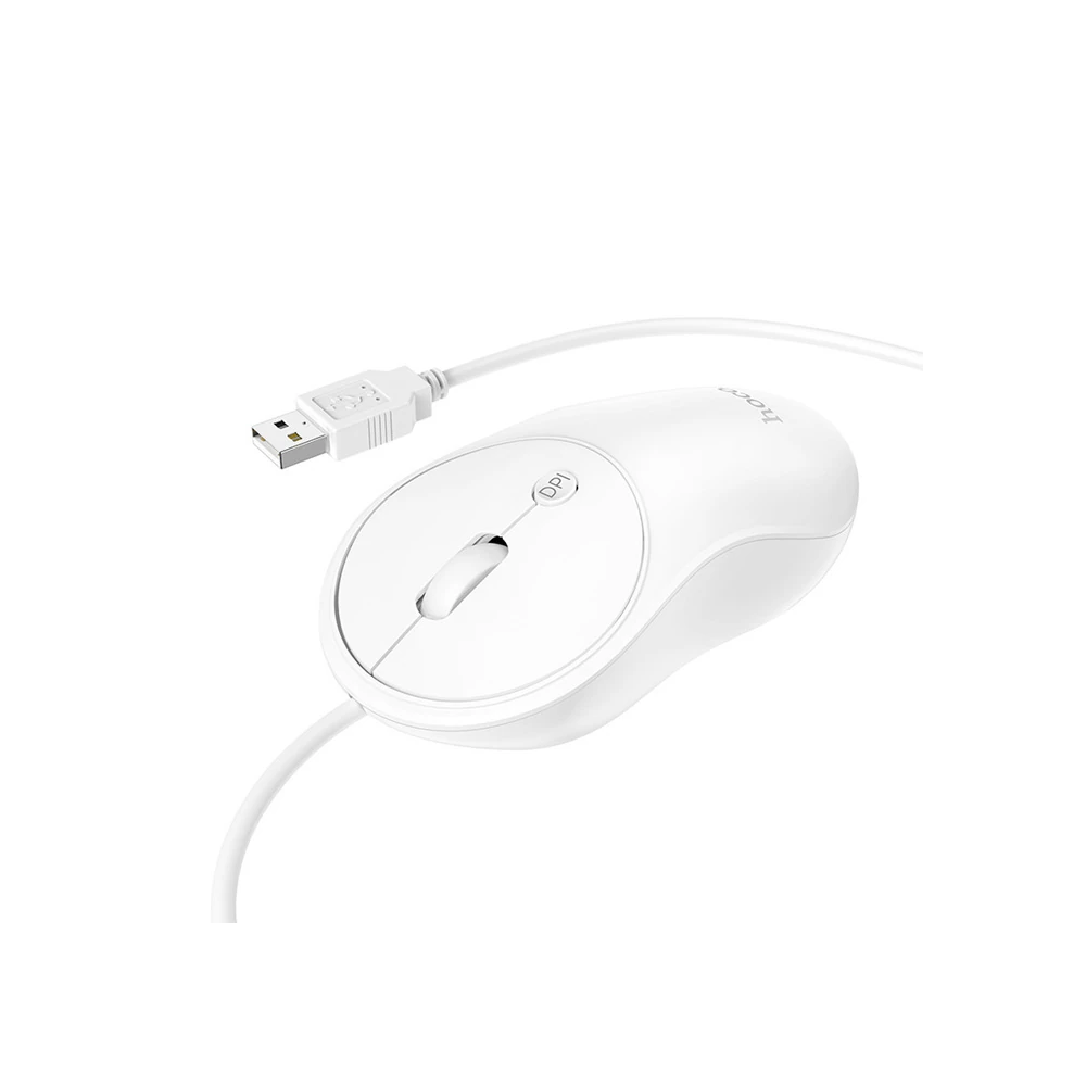 HOCO GM13 Bussines 1600DPI 4D Yüksek Hassasiyet Kablolu Optik Mouse