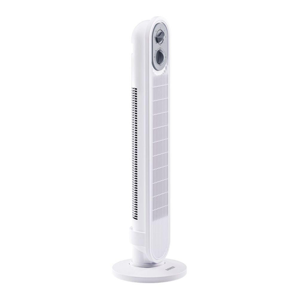 EVEREST FAN14 BEYAZ 3 Kademeli Hız Kule Tipi 50W Zamanlama Ayarlı Sağ 