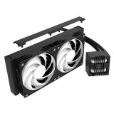 ZALMAN ALPHA2 SE A24 240mm ARGB 2 Fanlı CPU Sıvı Soğutma Siyah