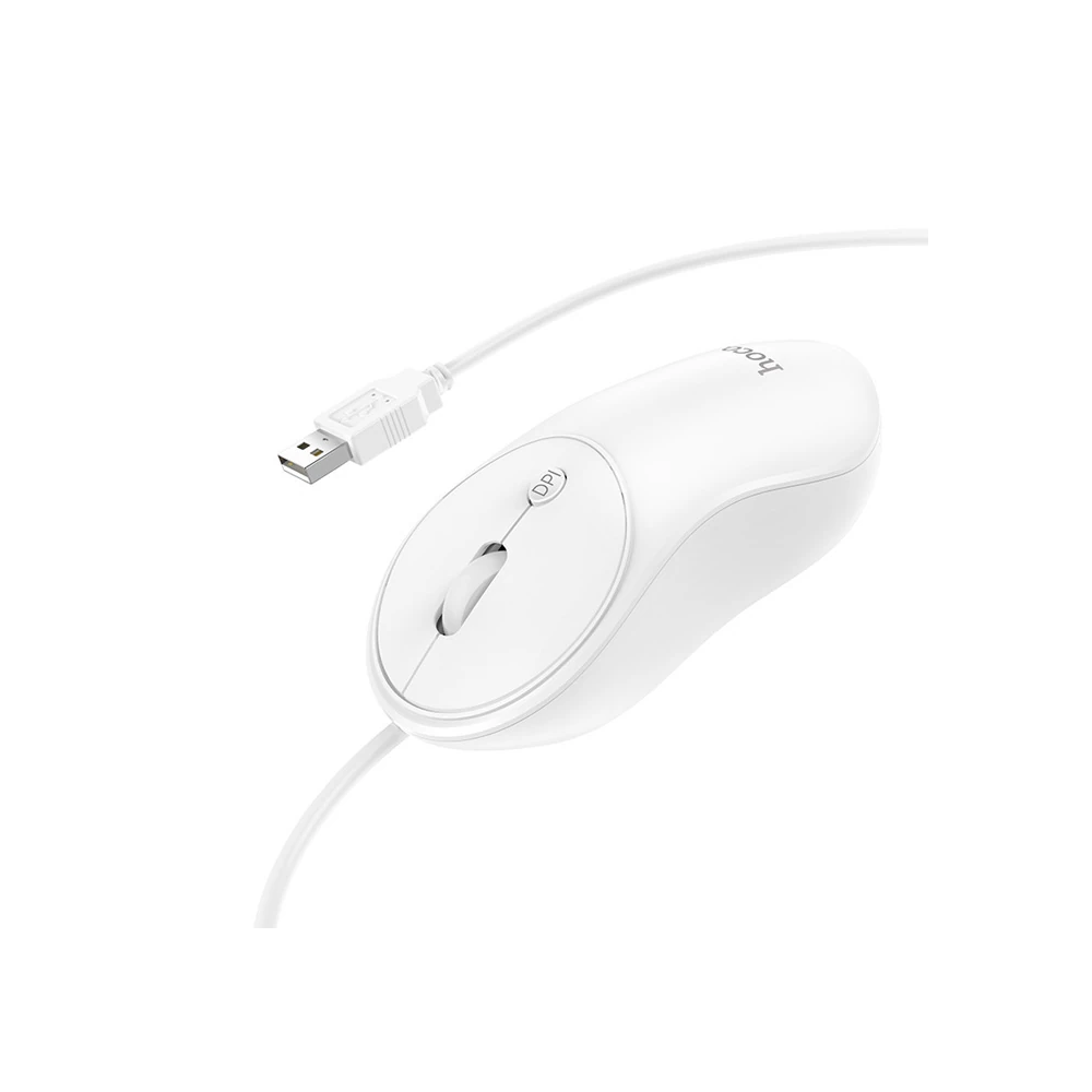 HOCO GM13 Bussines 1600DPI 4D Yüksek Hassasiyet Kablolu Optik Mouse