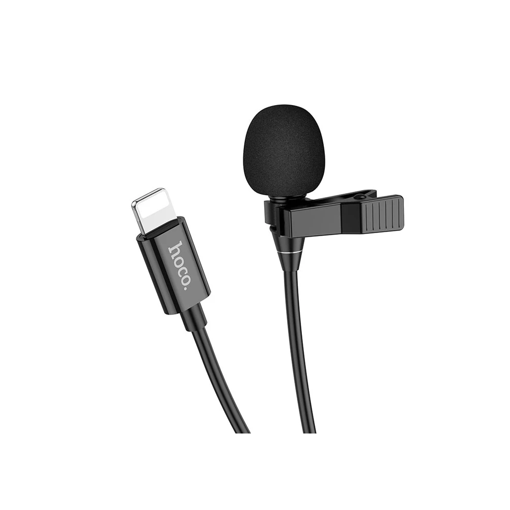 HOCO L14 iPhone Lightning Kablolu Profesyonel Yayıncı Yaka Mikrofonu 2