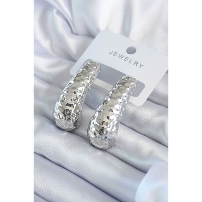 Pirinç Halka Model Gold Renk Kadın Set Küpe